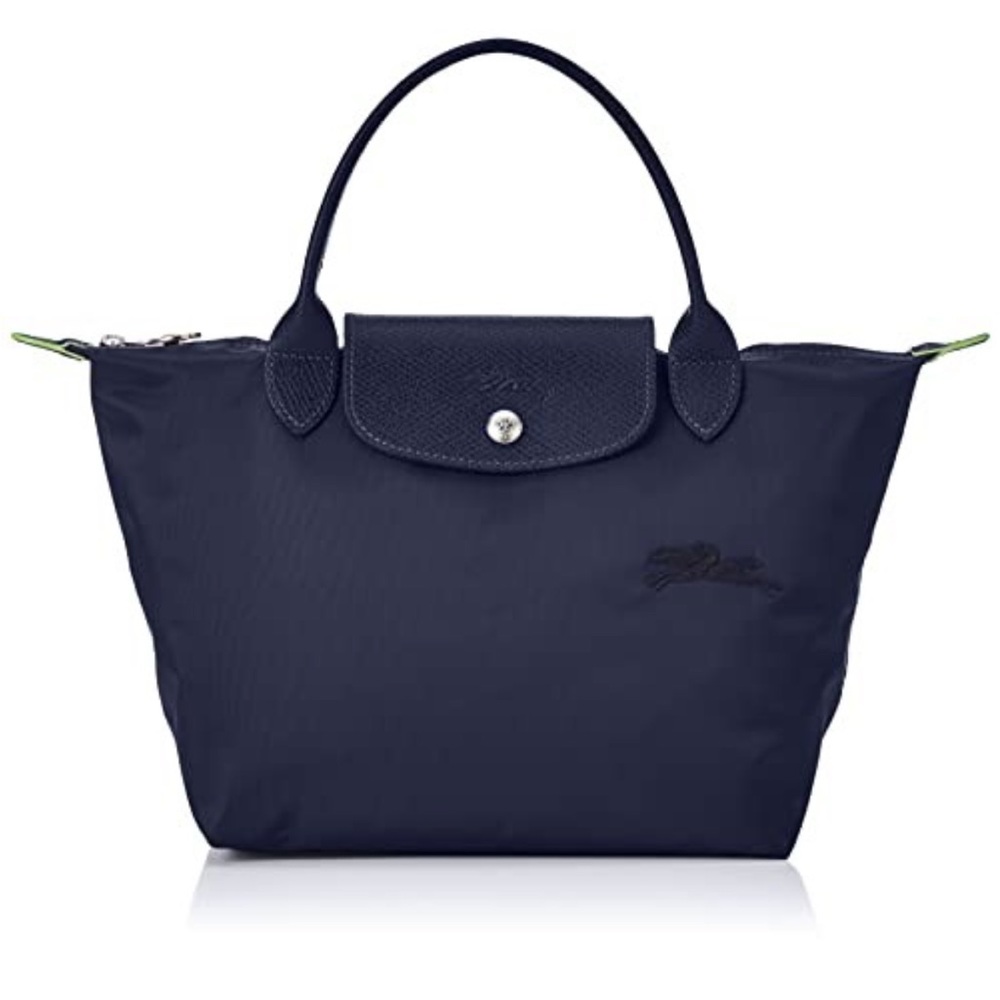Longchamp le Pliage small recycled tote marine
